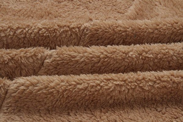 Angashion Women's Fuzzy Fleece Lapel Open Front Long Cardigan Coat Faux Fur Warm Winter Outwear Jackets - Image 7