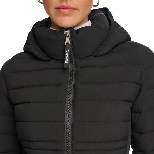 Calvin Klein Women's Long Light-weight Puffer Jacket - Image 5