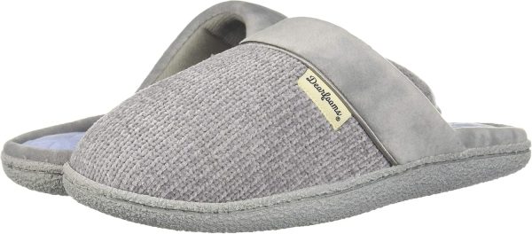 Women's Slip On Memory Foam Comfort Samatha Scuff House Slipper with Wide Widths - Image 7