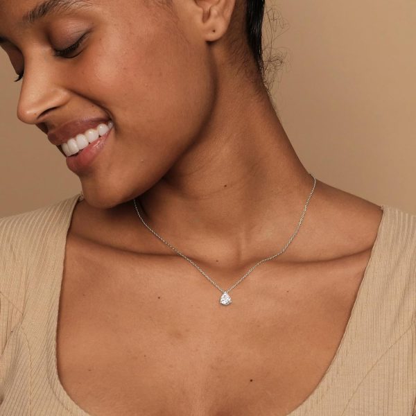 14K Gold Plated Gemstone Pendant Necklace | Dainty Chain Necklaces for Women | Amethyst, Green Fluorite, Labradorite, Rose Quartz Gemstone Pendants - Image 2